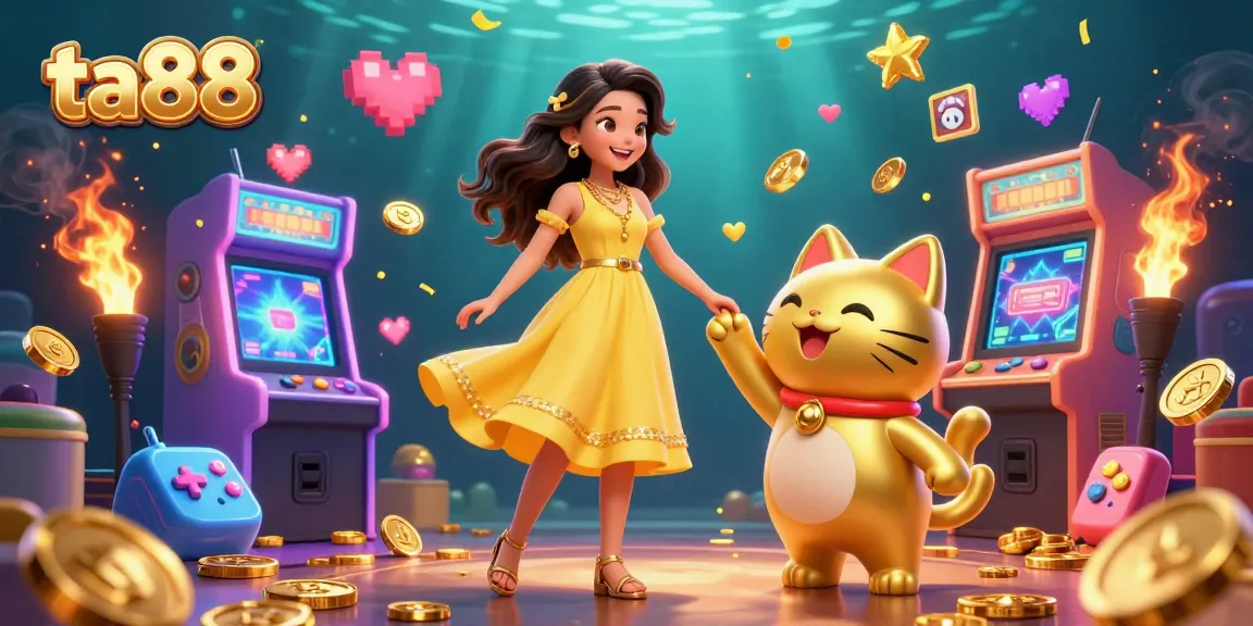 Experience thrilling wins at ta88 with colorful casino elements and joyful characters.