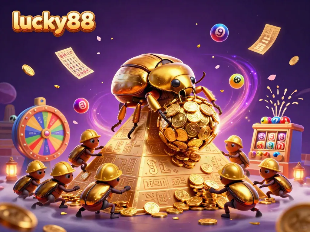 Experience thrilling gameplay at lucky88 with vibrant lottery elements and gold coin fortune.
