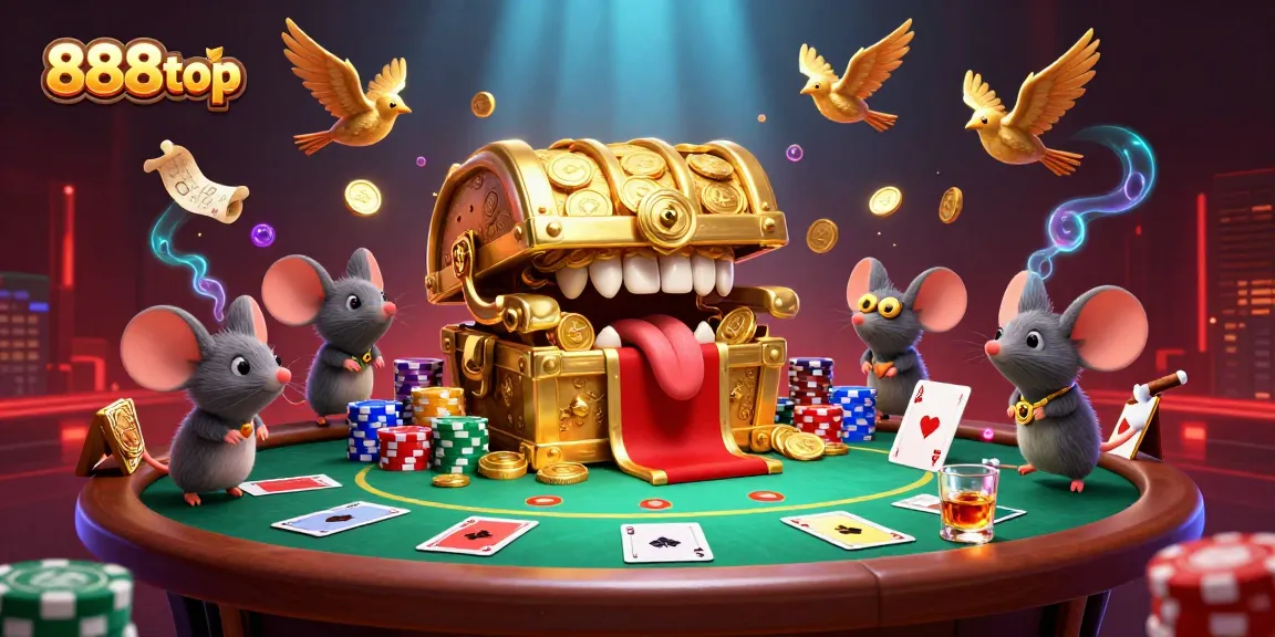Spin the reels and chase jackpots with 888top in this vibrant casino illustration!