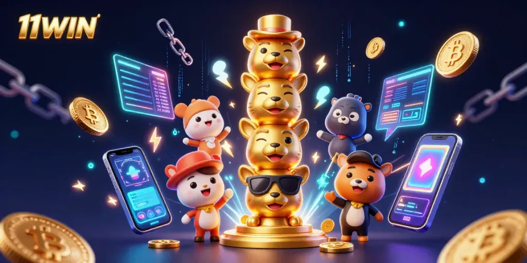 Engage with thrilling gameplay at 11WIN, featuring vibrant casino dynamics and crypto elements.