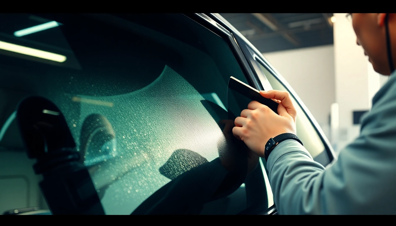 Enhancing windows with window tinting Cleveland TN for privacy and aesthetics.