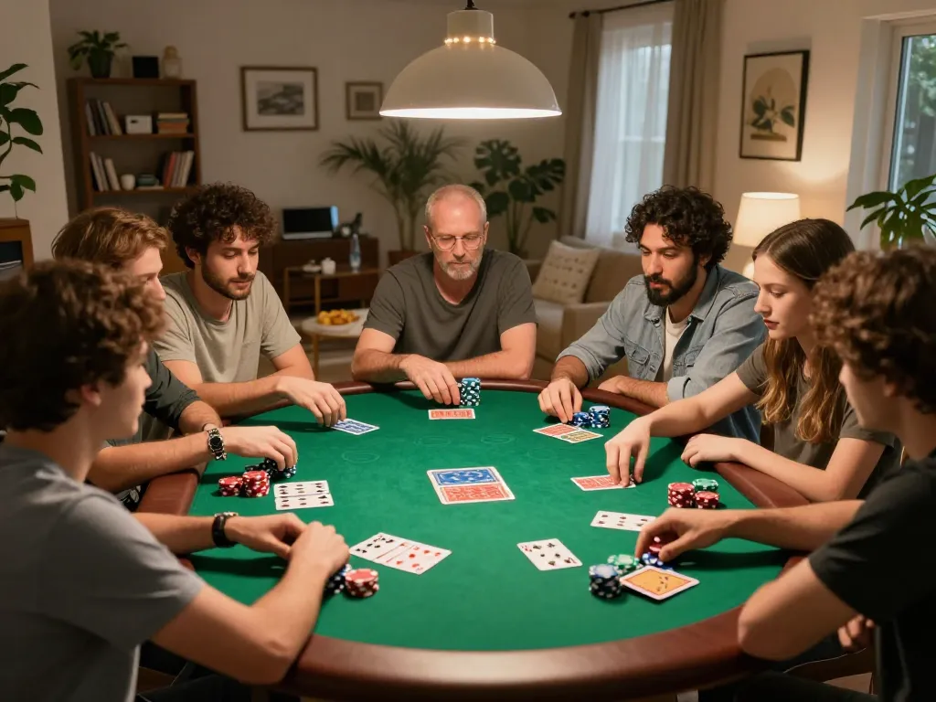 Join the excitement of Jun88 poker night with friends and strategic gameplay around the table.