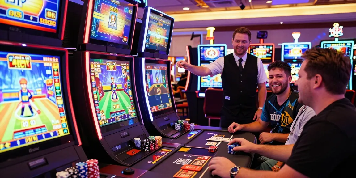 Pengalaman bermain sis4d di kasino online dengan pemain slot yang ceria.