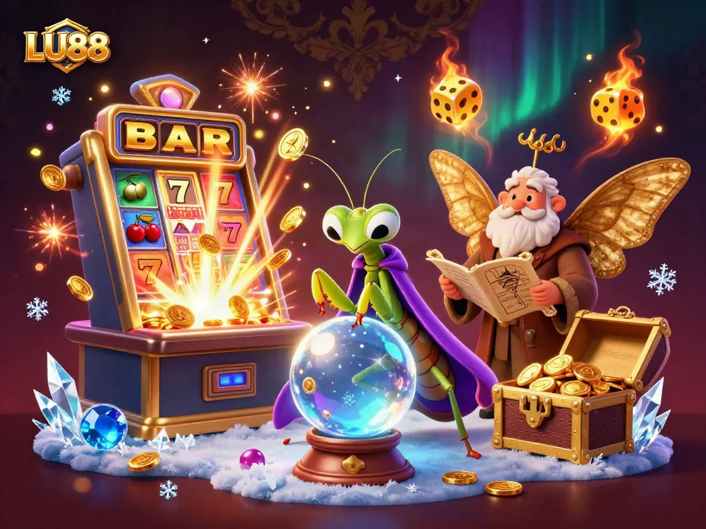LU88 engages players with dynamic 3D horror scenes of animated fortune tellers and casino action.