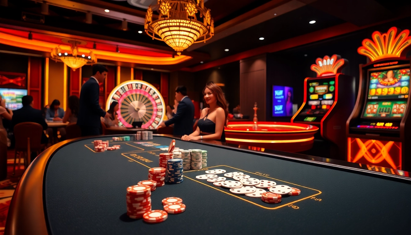 Experience the thrill of gambling at 888NEW with vibrant casino games and engaging dealers.