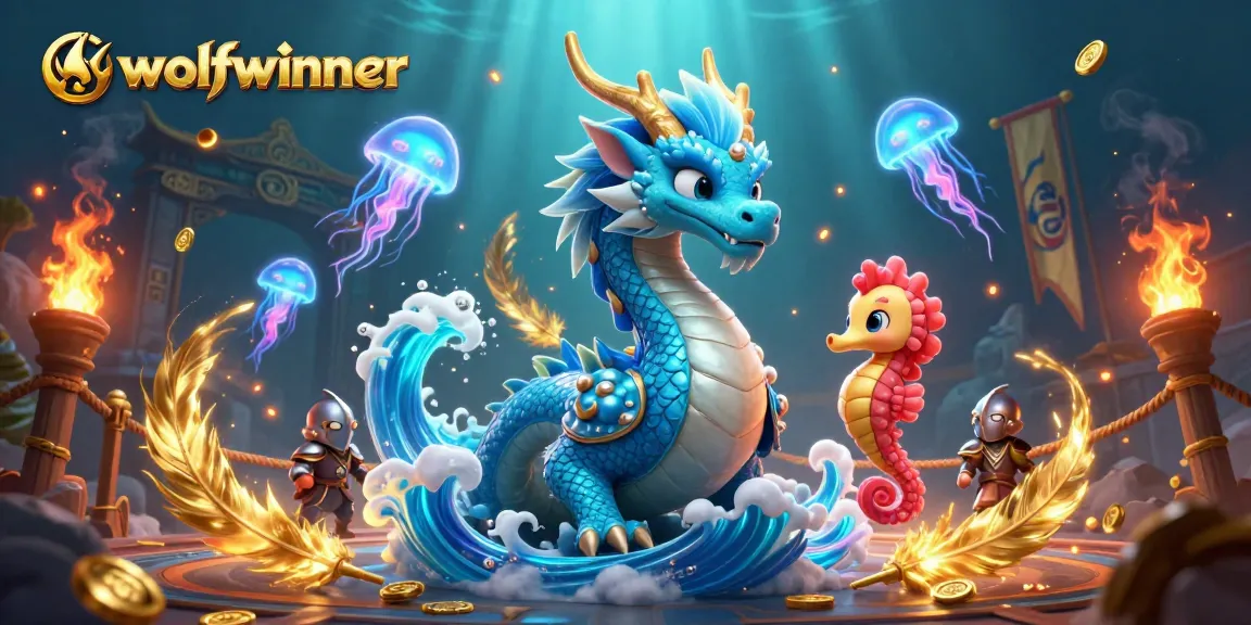 Experience thrilling craps gameplay with wolfwinner amidst vibrant underwater scenes