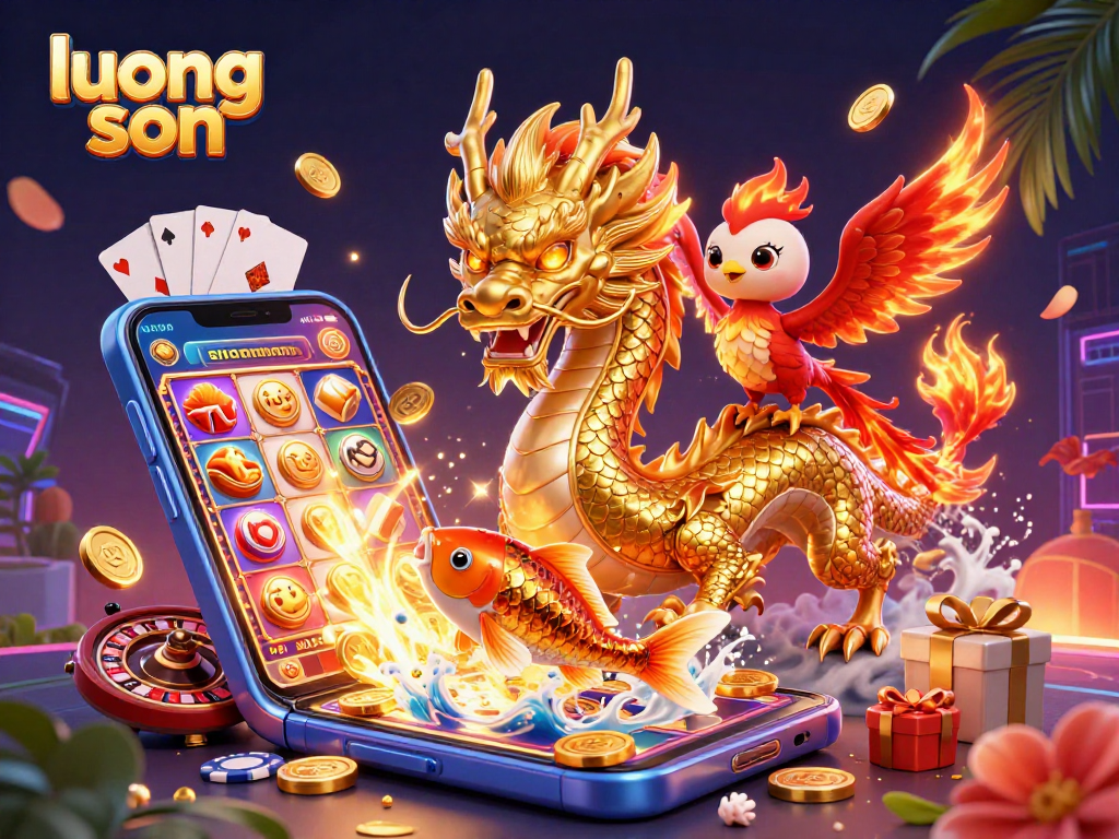 Win big with luong son in a vibrant 3D casino adventure filled with gold and excitement!