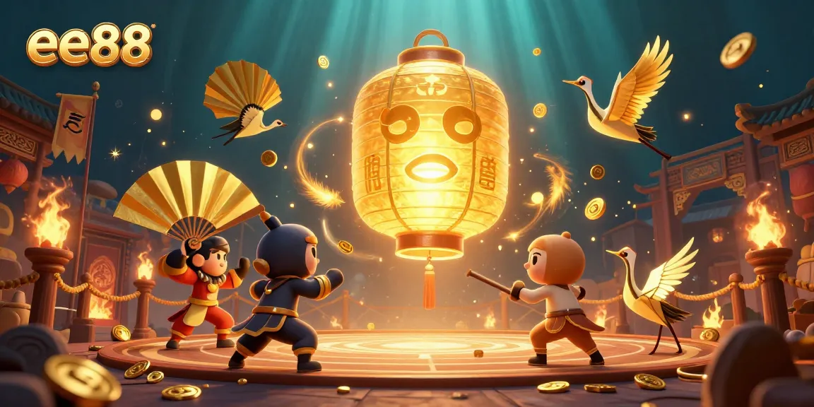 Experience thrilling casino action with the enchanting ee88 lantern spirit in a vibrant night market.
