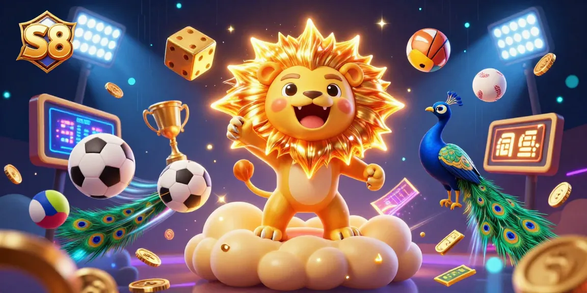 S8 offers thrilling betting experiences with dynamic sports elements and vibrant characters.