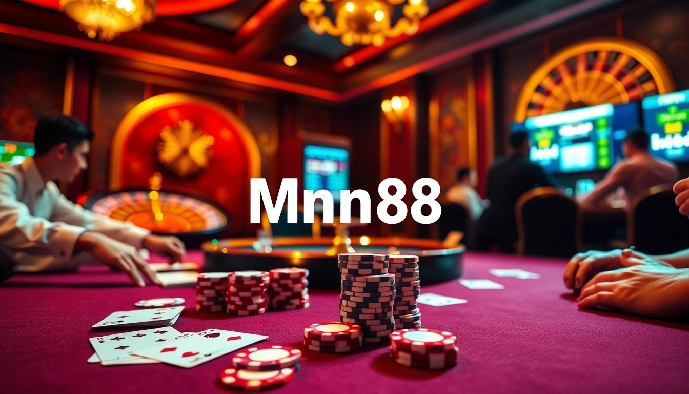 Experience high-stakes action at the casino with Link vào Mm88 in the thrilling poker scene.